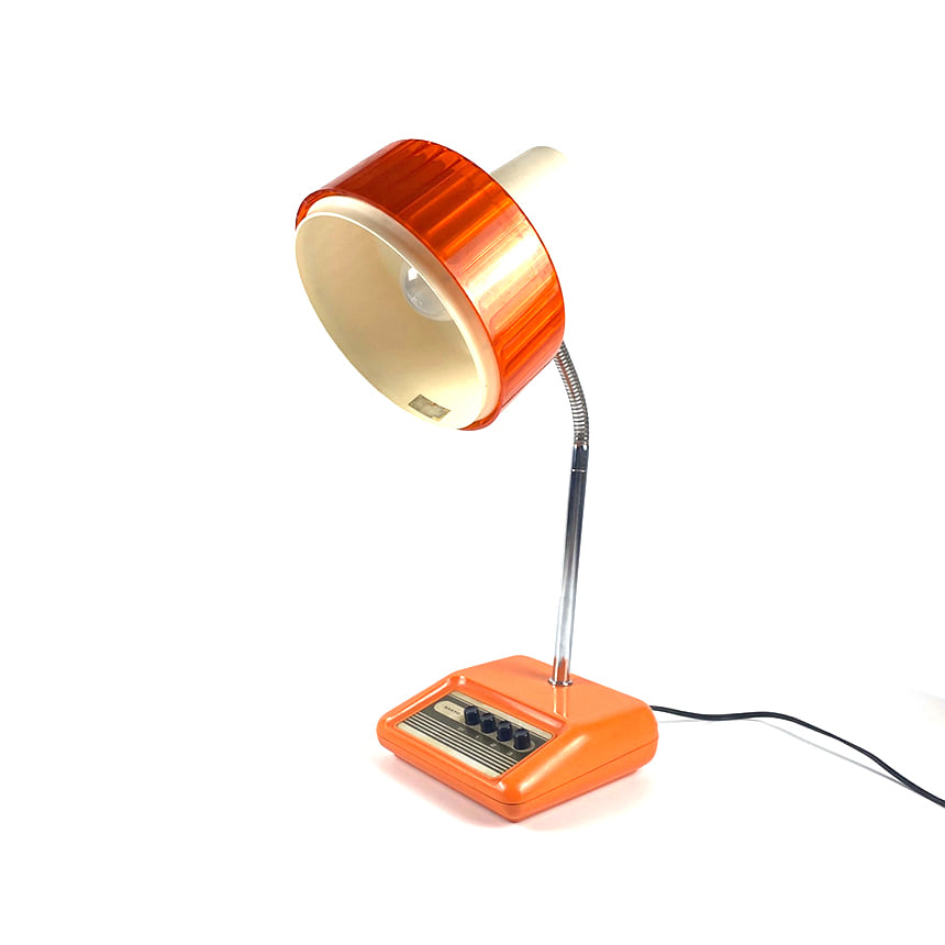 Sanyo Orange Table Lamp
